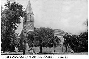 TROIS MARABOUTS - L'EGLISE
